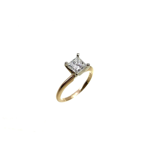 14 Karat Tiffany 1.21ct Diamond Ring