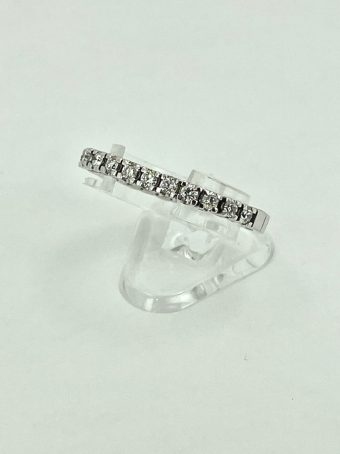 14 Karat White Gold 0.50ctw Spryng Diamond Ring