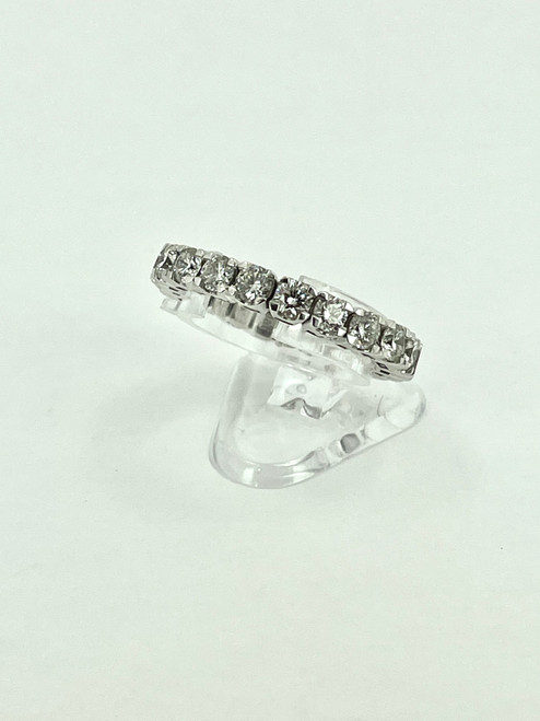 14 Karat White Gold 1.50ctw Spryng Diamond Ring