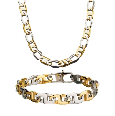 INOX Gold Plated Mariner Set