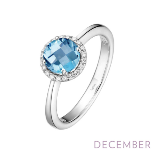 LAFONN December Birthstone Ring