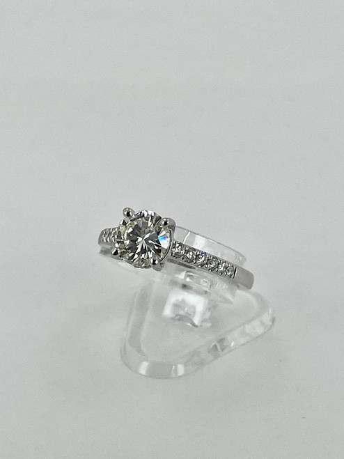 Loose Round Diamond one 1.01ct Round L/M SI1 Diamond