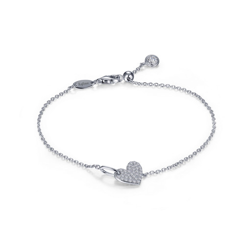 Adjustable Heart Chain Bracelet
