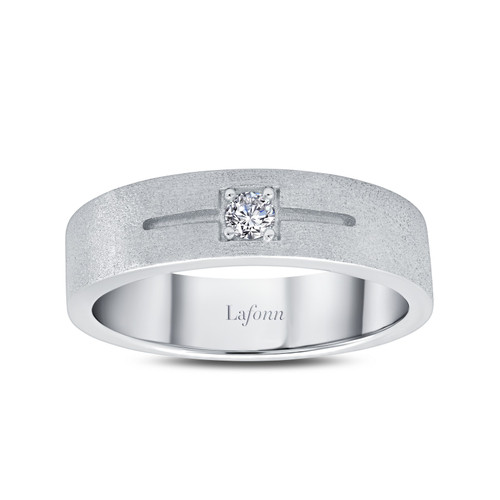 Men's Sterling Silver Wedding Band