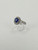 14 karat 1.39ct  Oval Sapphire Ring