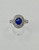 14 karat 1.39ct  Oval Sapphire Ring