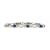 3.73ctw Oval Sapphire Bracelet with Diamonds