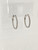 1.00ctw Round White Gold Diamond Hoops