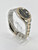 GUILLE Two-tone Watch with Black Diamond Dial