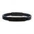 INOX Black Leather with Black Streamline ID Bracelet