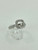 14 Karat White Gold Engagement Ring Setting with 0.96ctw  Diamonds