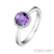 LAFONN February Birthstone Ring