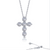 LAFONN 2.76 CTW Cross Pendant Necklace