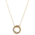 14kt Yellow Gold Necklace with Diamonds