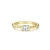 Woven Oval Solitaire Ring