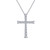 1.65 CTW Cross Pendant Necklace