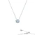 Frameless Solitaire Necklace