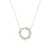 Prismatic Circle Necklace