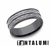 Tantalum Men's Ring with Hammering