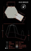 An image of the product specification of the Hive Breeze Campervan Awning With Sleeping Pod from OLPRO.
