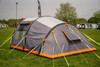 The Abberley Xl Breeze® 4 Berth Inflatable Tent from OLPRO pitched on a campsite.