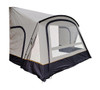 An image of the View Lite 390 Caravan Awning from OLPRO on a white background.