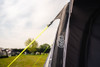 storm strap & breeze logo on a Loopo Breeze® v2 Inflatable Campervan Awning by OLPRO imageset:Charcoal