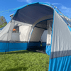 The front porch of a Cocoon Poled V2 Campervan Awning by OLPRO