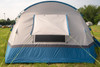 The vent & flysheet cover on the back of the OLPRO Cocoon V2 Campervan Awning