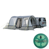 Pre-Loved Cocoon V1 Breeze Campervan Awning (Sage) │Lightly Used, Small Holes on Skirting Repaired With Tuff Tape, Velcro Coming Off On Storm Bar│OB111R