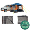 Pre-Loved Uno Breeze® v2 Campervan Awning - Orange With Footprint And Carpet | Lightly Used | OB147R