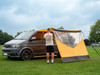 Campervan Scenic  Shade  Canopy with PVC Window OLPRO , imageset:Orange