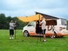 Rectangle Campervan Shade Canopy OLPRO , imageset:Orange
