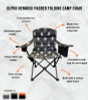 Henwick Patterned Padded Folding Camping Chair Limited Edition OLPRO