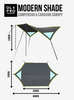 Modern Shade Campervan Canopy - Lime OLPRO