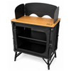 Bamboo 3 in 1 Folding Table/Storage Camping Cupboard OLPRO