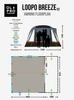 Pre-Loved Loopo Breeze® V2 Inflatable Campervan Awning + Carpet
