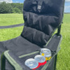 Pre-Loved Pair of Henwick Patterned Padded Folding Camping Chairs Limited Edition