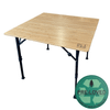 Pre-Loved Bamboo Camping Table 4 Folding 90cm x 90cm