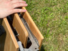 Pre-Loved Bamboo Camping Table 4 Folding 90cm x 90cm | Lightly Used, Small Scratch on Table Top | 2056788325 OLPRO