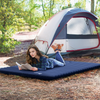 Double Inflatable Camping Bed Mattress - Blue OLPRO Extra