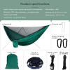 Portable Hammock with Canopy & Bug Net - Ideal for Camping swallowtail