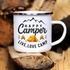 Adventure Camping Enamel Mug - Eco-Friendly Drinkware for Campfire Fun N/A