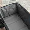 Outdoor Folding Cargo Wagon Trailer - Dark Grey Outsunny