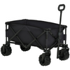 Outdoor Pull Along Trolley - Black Outsunny