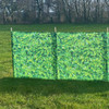 Laurel Hedge Folding Wooden windbreak 5 pole