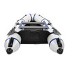 Camping Survivals 10ft PVC 330kg  Water Adult Assault Boat Off-White