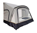 An image of the View Lite 390 Caravan Awning from OLPRO on a white background.