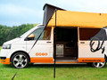 Pre-Loved Multi Shade Campervan Canopy Orange