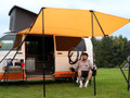 Pre-Loved Multi Shade Campervan Canopy Orange